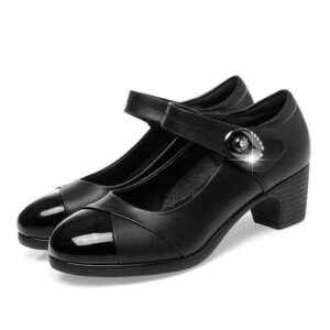 breathable striped pointed toe pumps (copy)